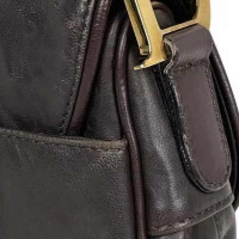 Christian Dior Saddle Bag Handbag Hobo Ostrich Leather Brown - Picture 7 of 7